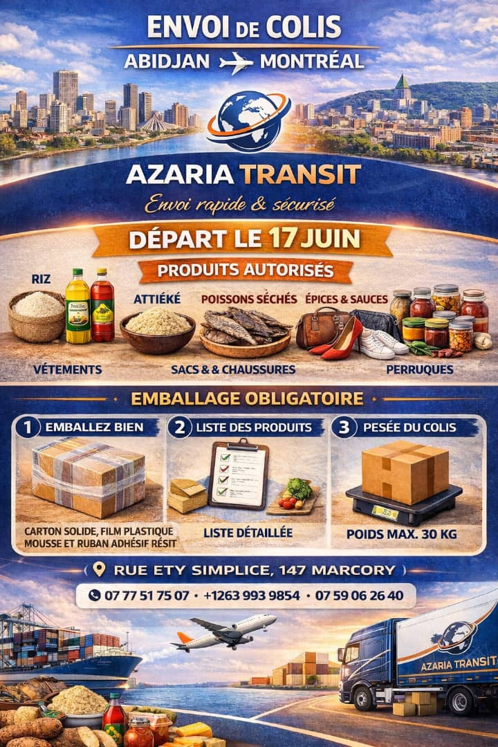 Départ Canada